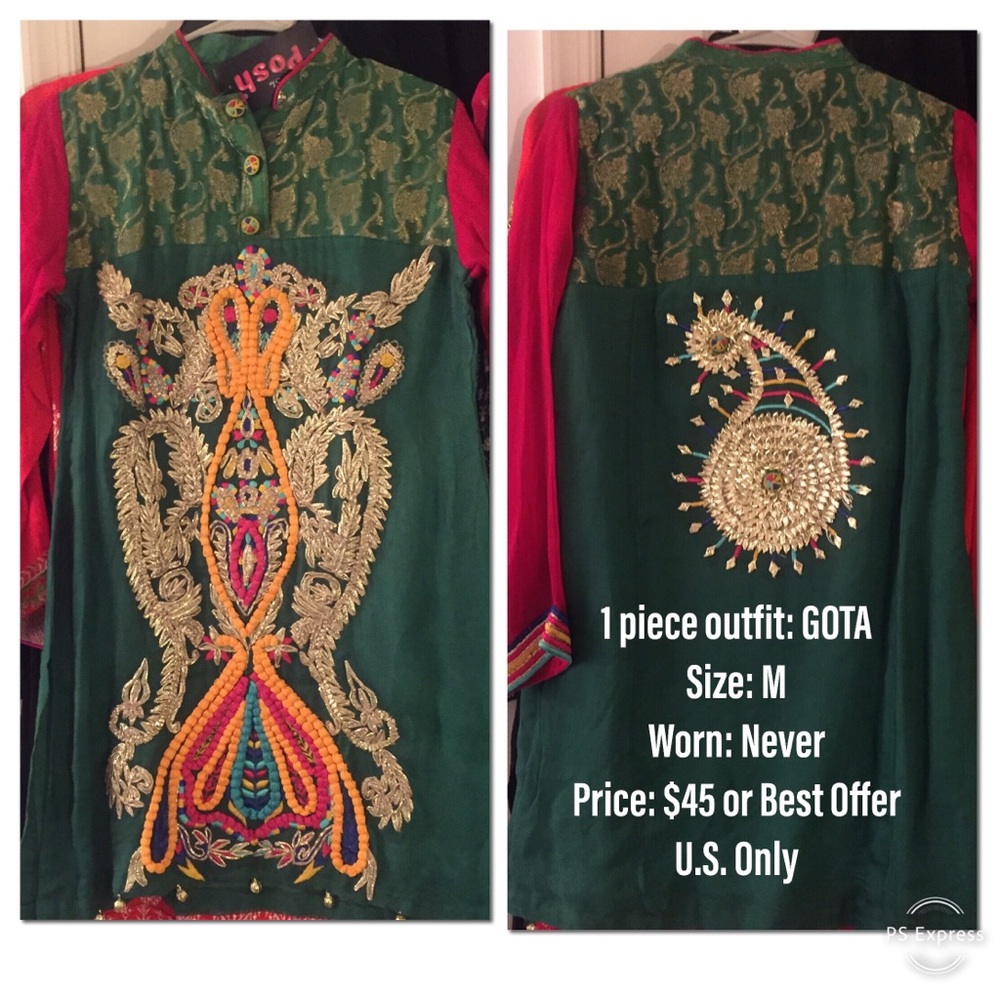 Pakistani / Indian Gota Kurta